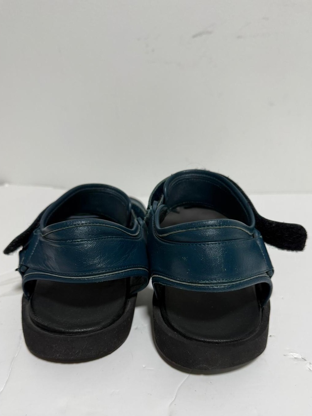 The Row Hook-And-Loop Flat Sandals Eggshell Nappa Leather EU 39.5 - Picture 6 of 13